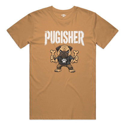 Pugisher Everyday T in Heather Autumn