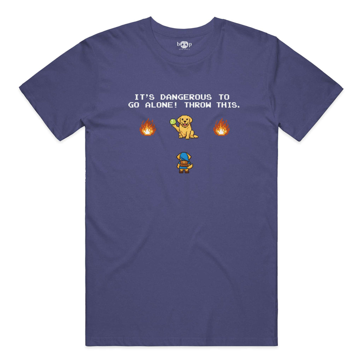 The Legend of Fetch Performance T in Navy Triblend
