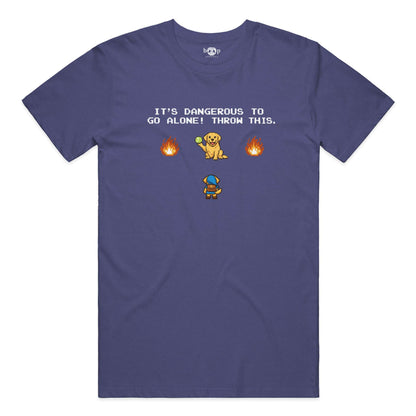 The Legend of Fetch Performance T in Navy Triblend