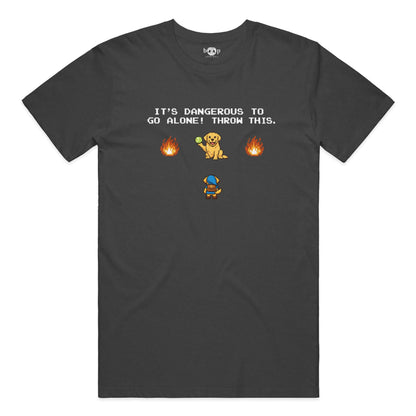 The Legend of Fetch Performance T in Solid Dark Grey Triblend