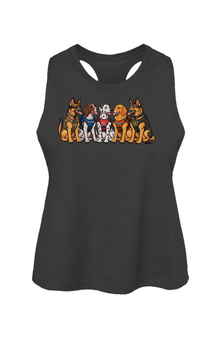 Working Dogs Crop Tank