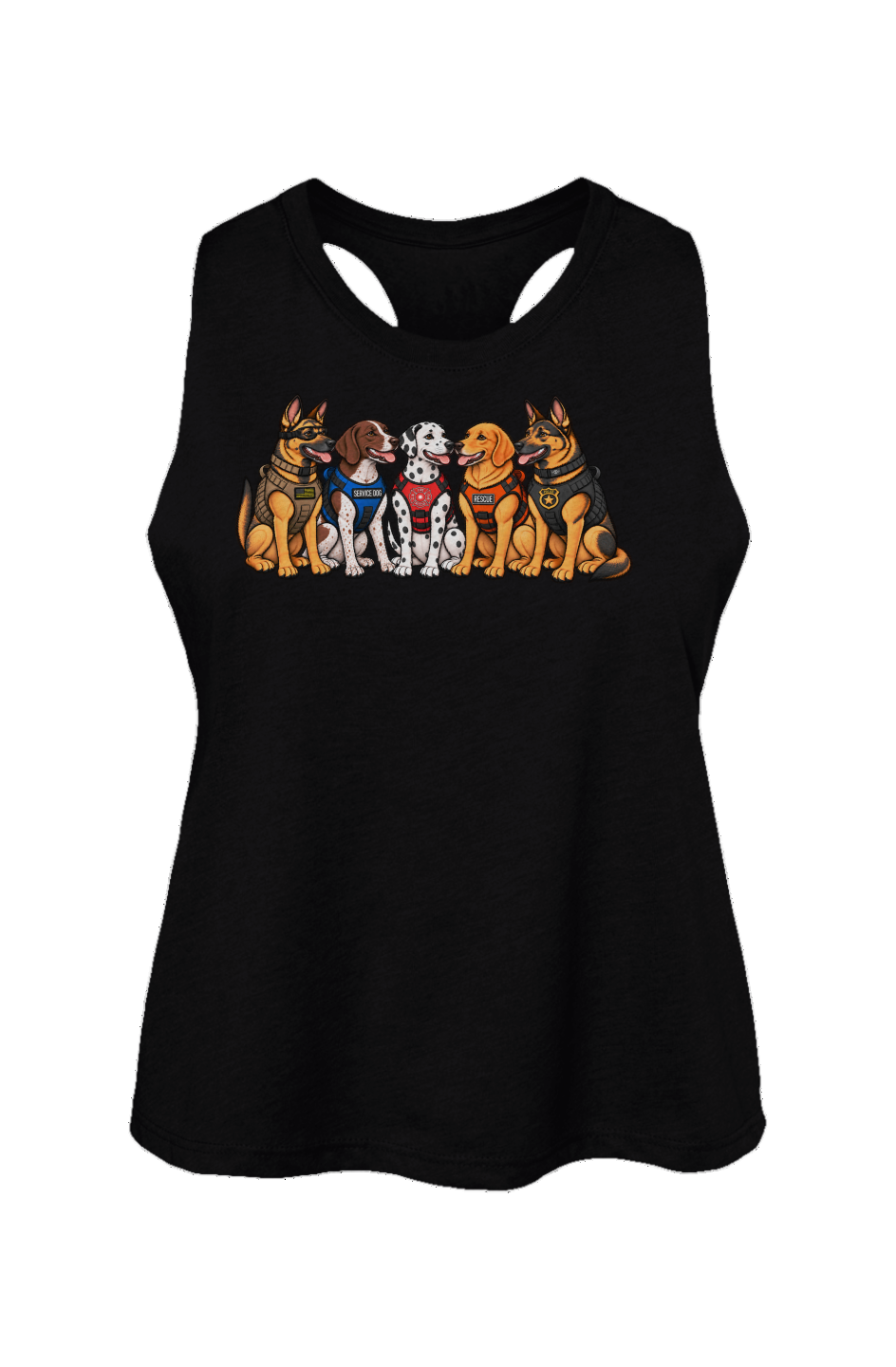 Working Dogs Crop Tank
