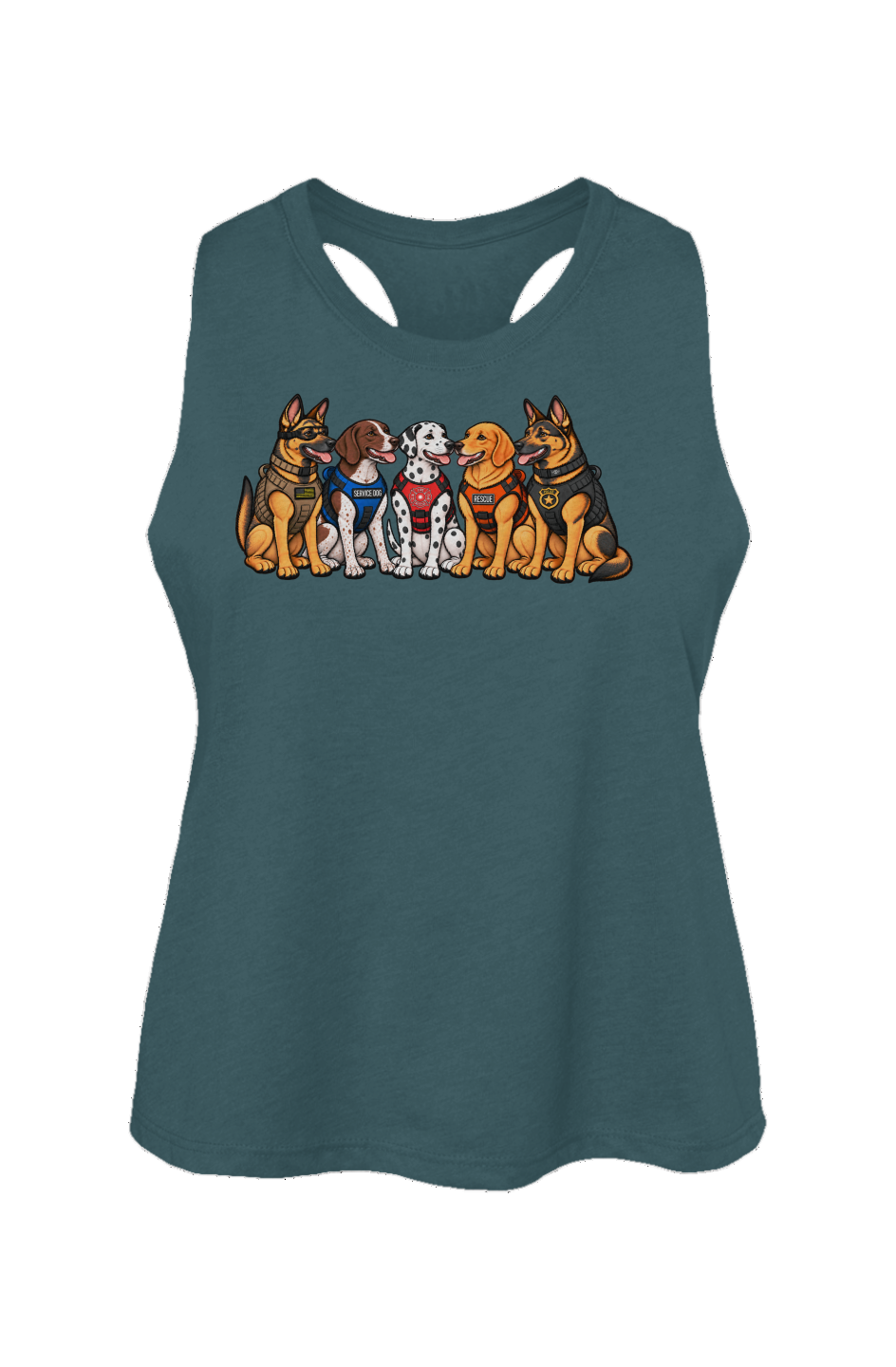Working Dogs Crop Tank