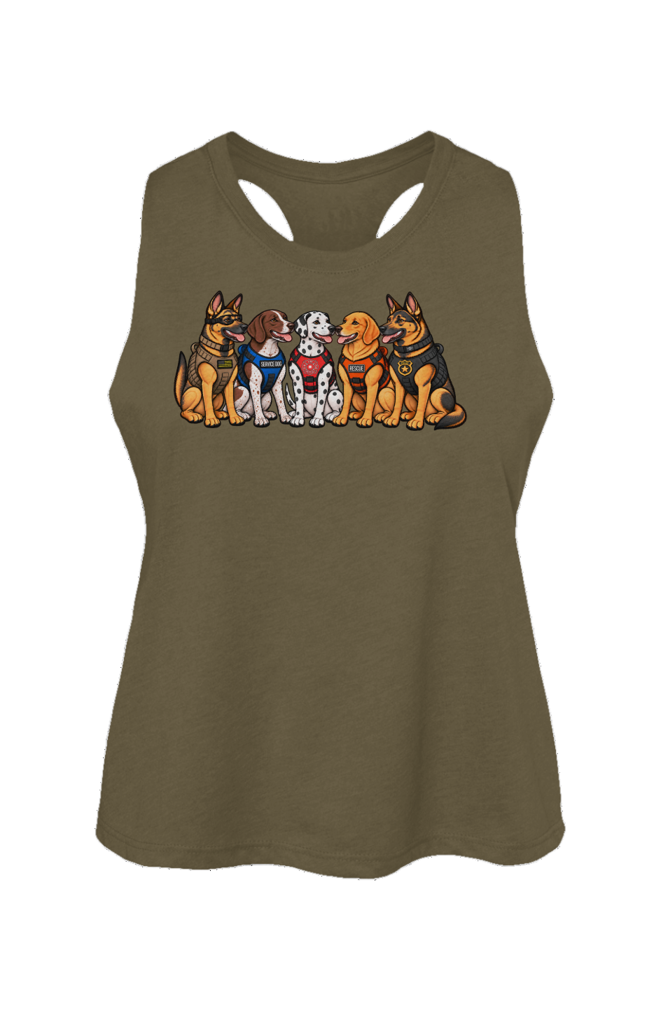 Working Dogs - Crop Tank