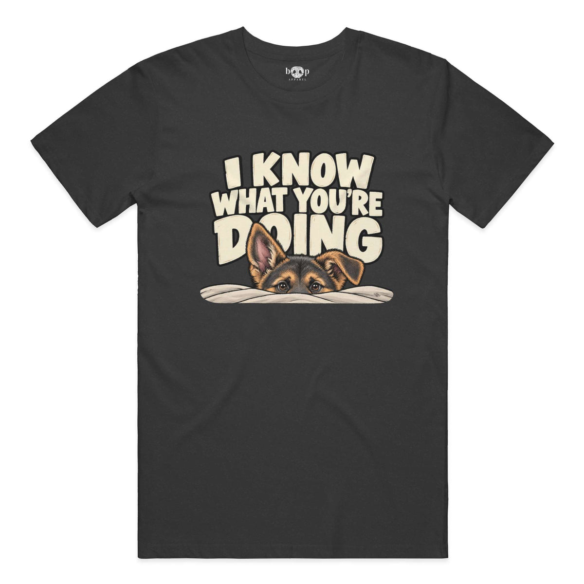 I Know What You're Doing Performance T in Charcoal Black Triblend