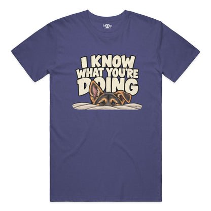 I Know What You're Doing Performance T in Navy Triblend