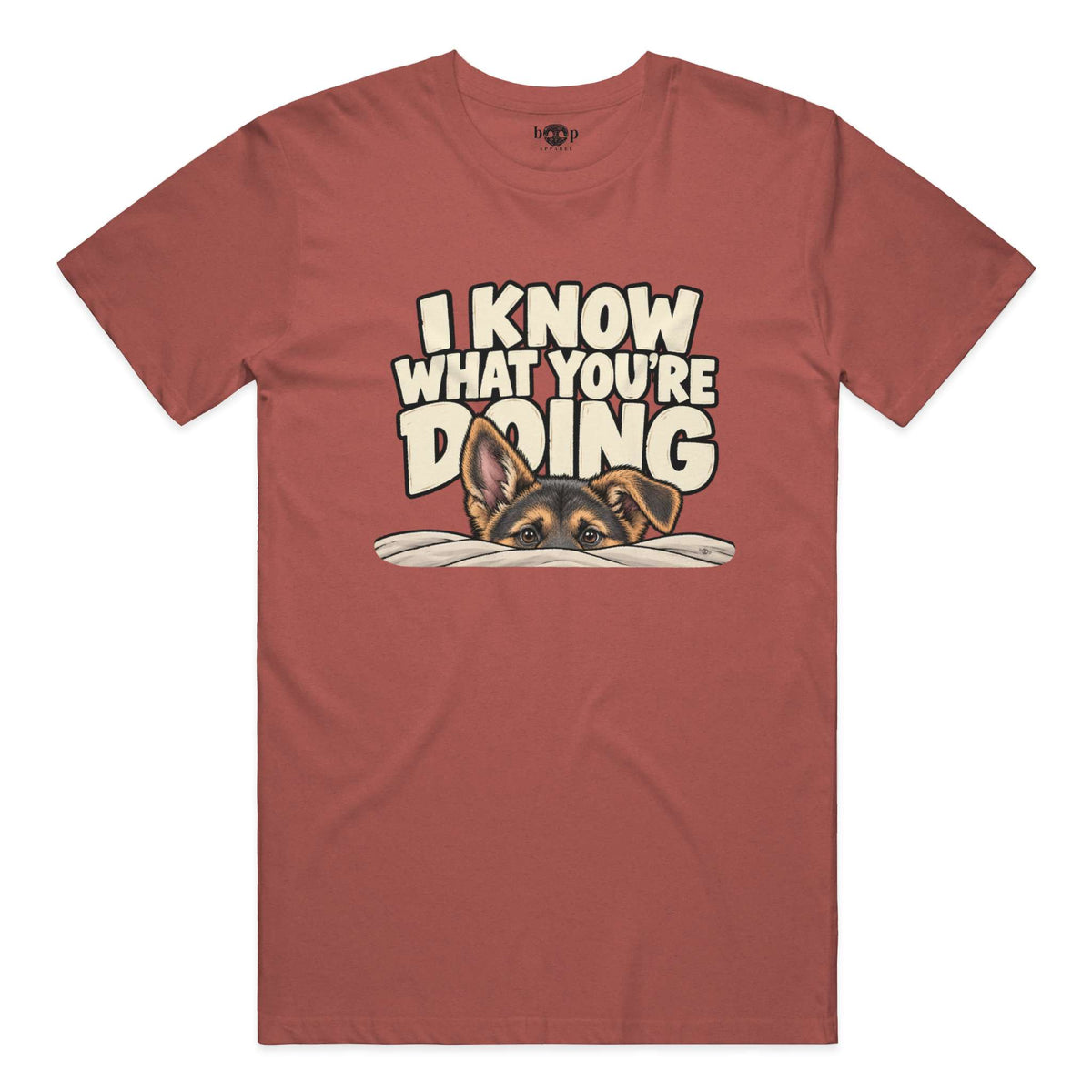 I Know What You're Doing Performance T in Clay Triblend