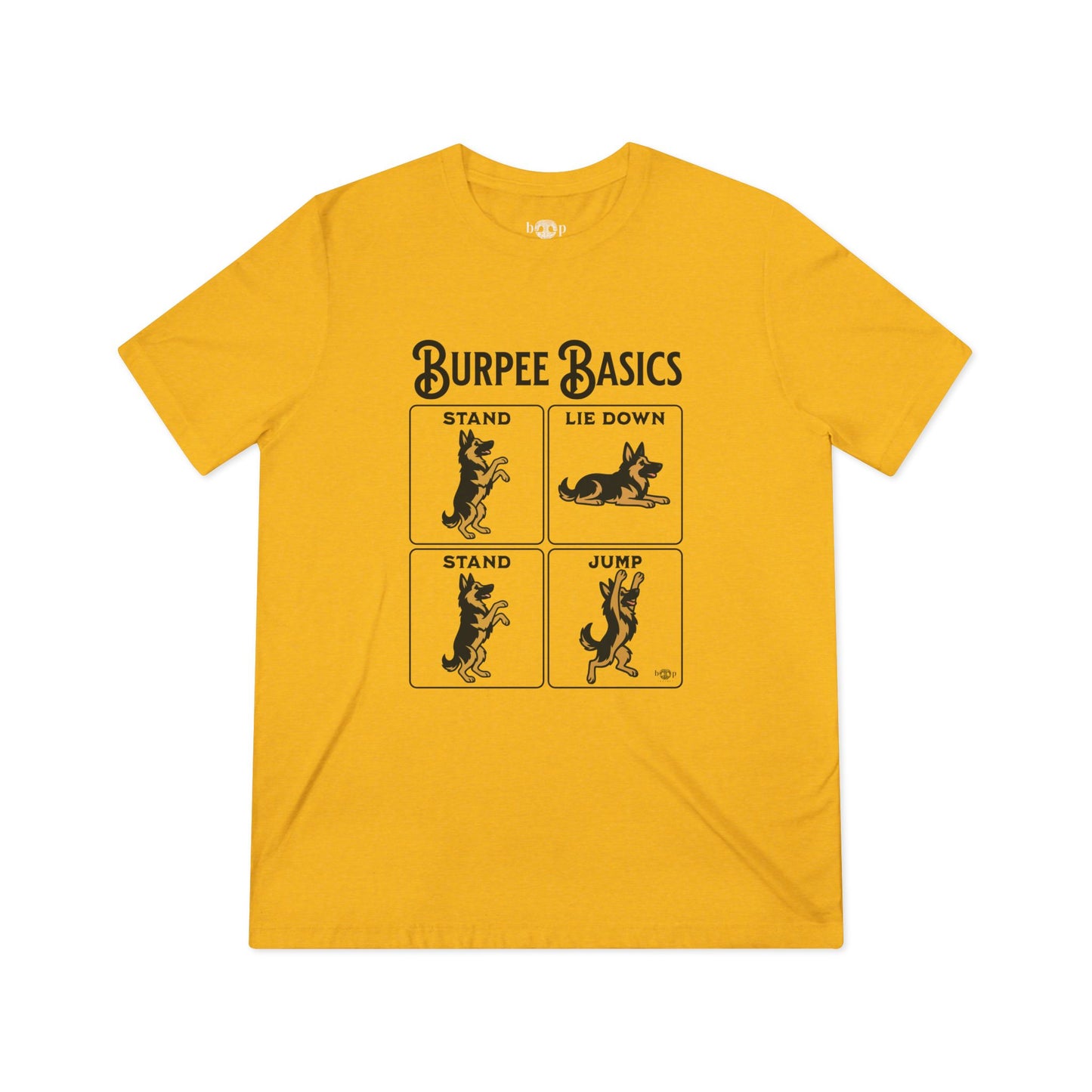 Burpee Basics - Unisex Triblend Tee