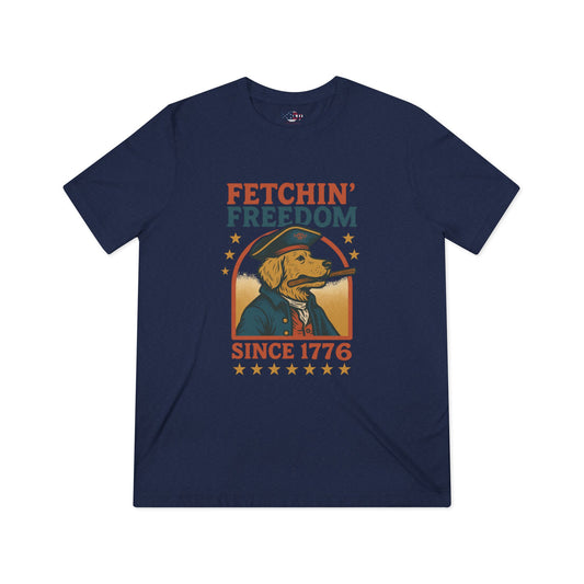 Fetchin' Freedom - Unisex Triblend Tee