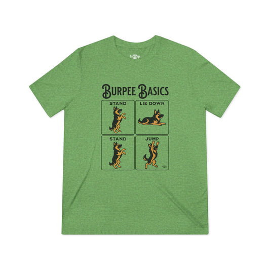 Burpee Basics - Unisex Triblend Tee