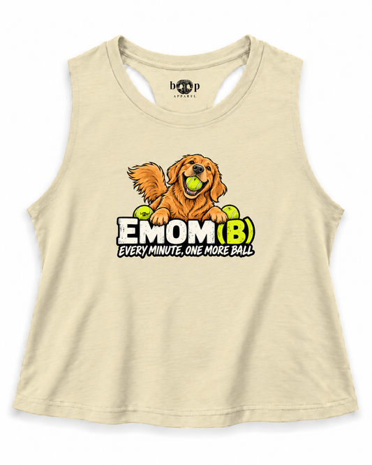 EMOM(B) crop tank — Heather French Vanilla
