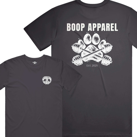 Funny dog owner t-shirt with sarcastic humor -Iron Paw (White) - Cotton T