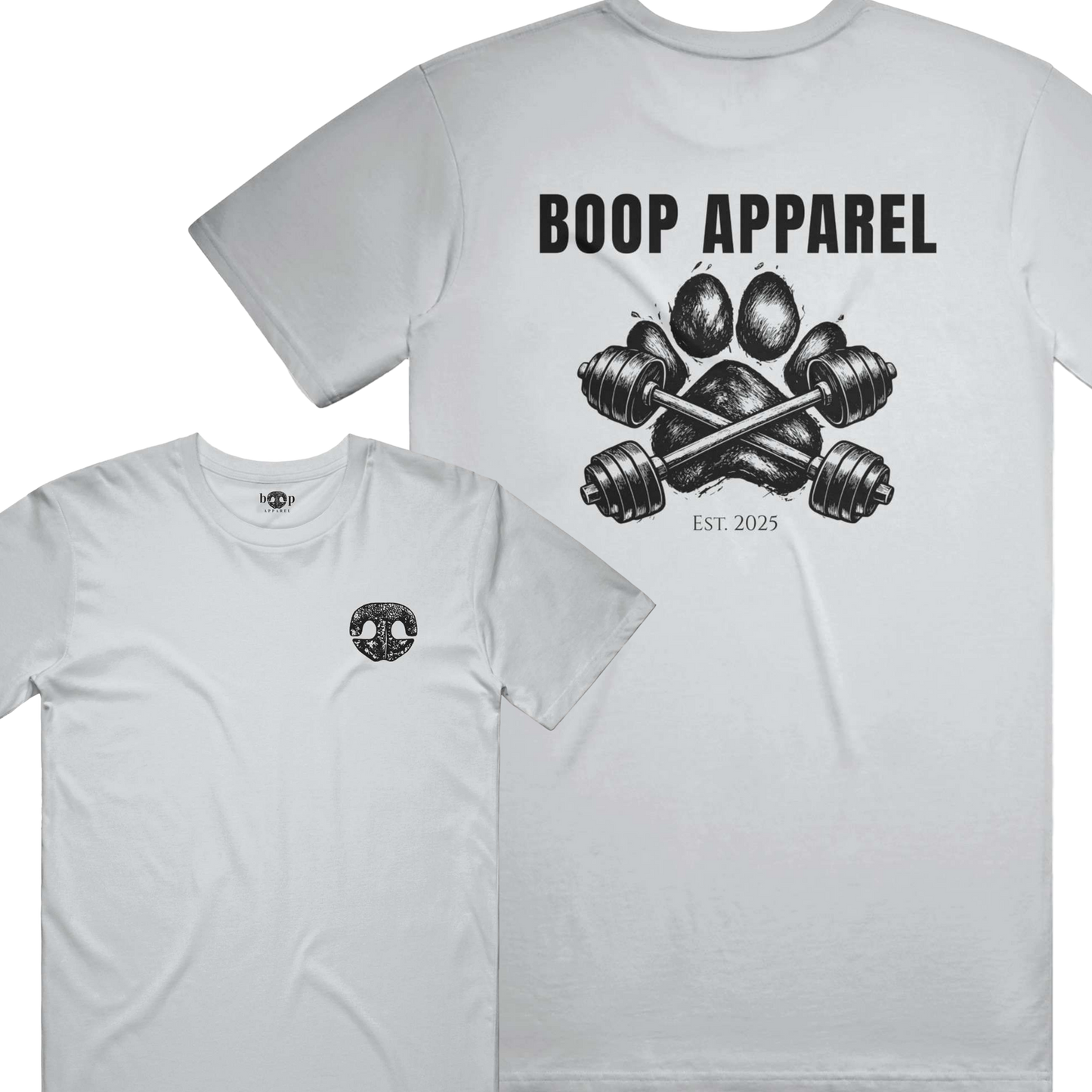 Funny dog owner t-shirt with sarcastic humor -Iron Paw (Black) - Cotton T