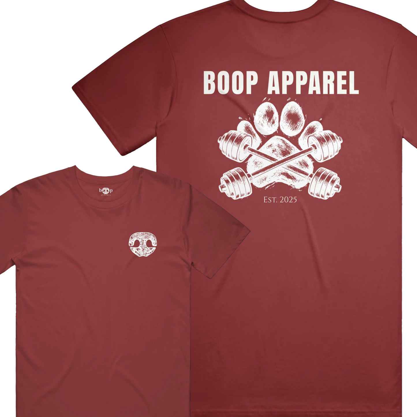 Funny dog owner t-shirt with sarcastic humor -Iron Paw (White) - Cotton T