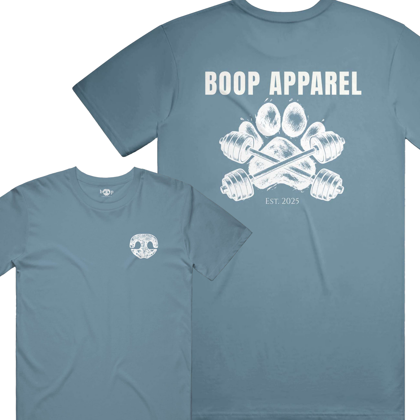 Funny dog owner t-shirt with sarcastic humor -Iron Paw (White) - Cotton T