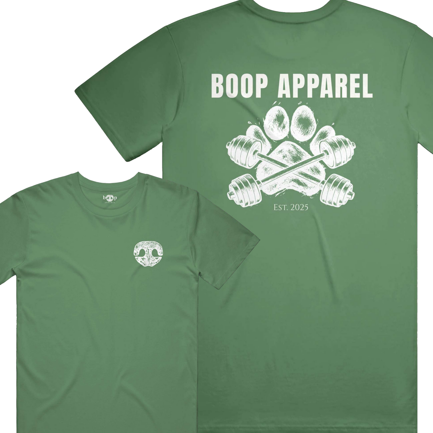 Funny dog owner t-shirt with sarcastic humor -Iron Paw (White) - Cotton T