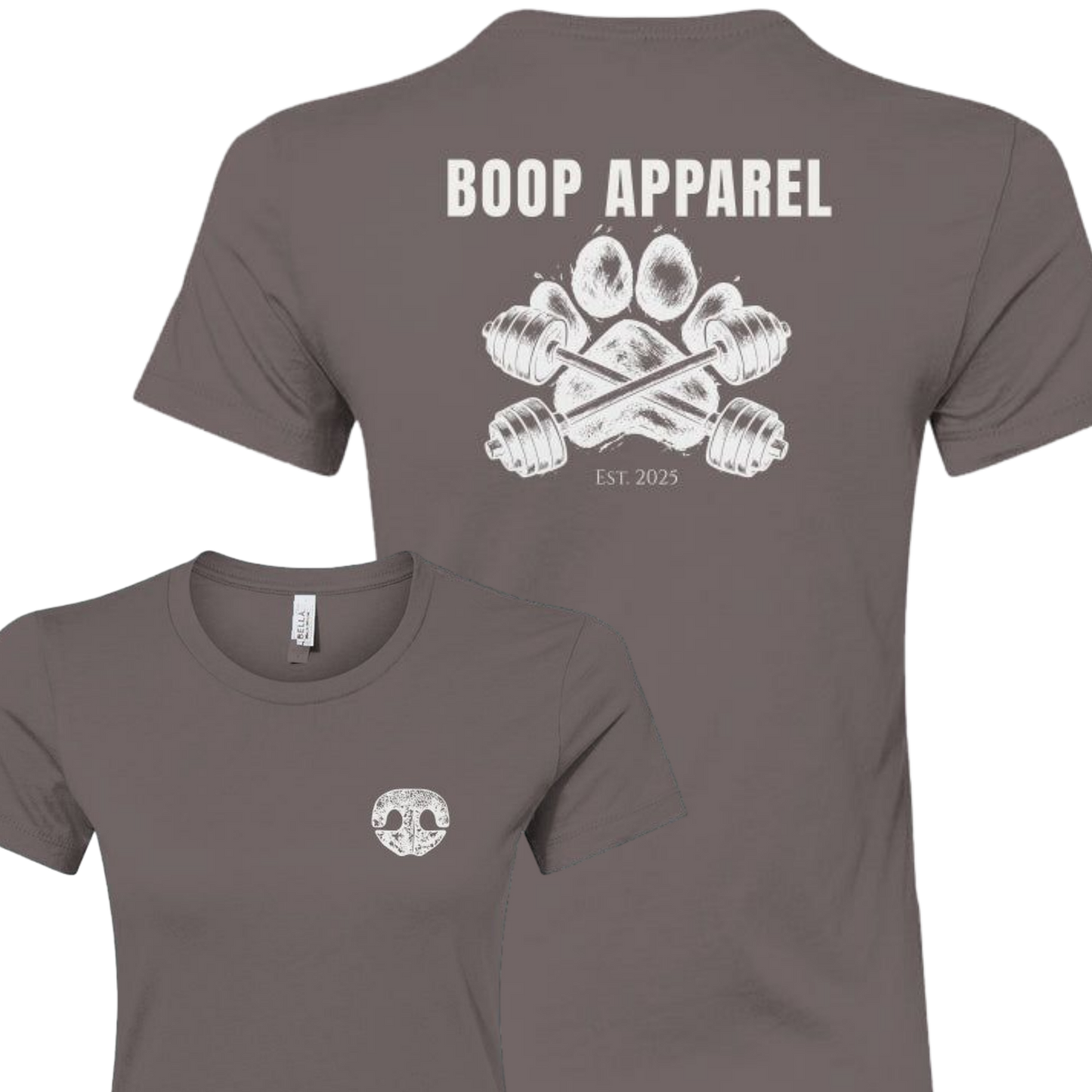 Funny dog owner t-shirt with sarcastic humor -Iron Paw (White) - Women's T