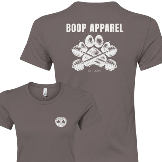 Funny dog owner t-shirt with sarcastic humor -Iron Paw (White) - Women's T