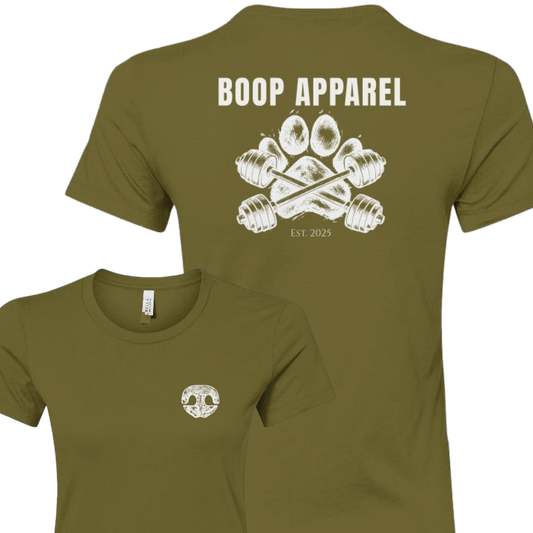 Funny dog owner t-shirt with sarcastic humor -Iron Paw (White) - Women's T