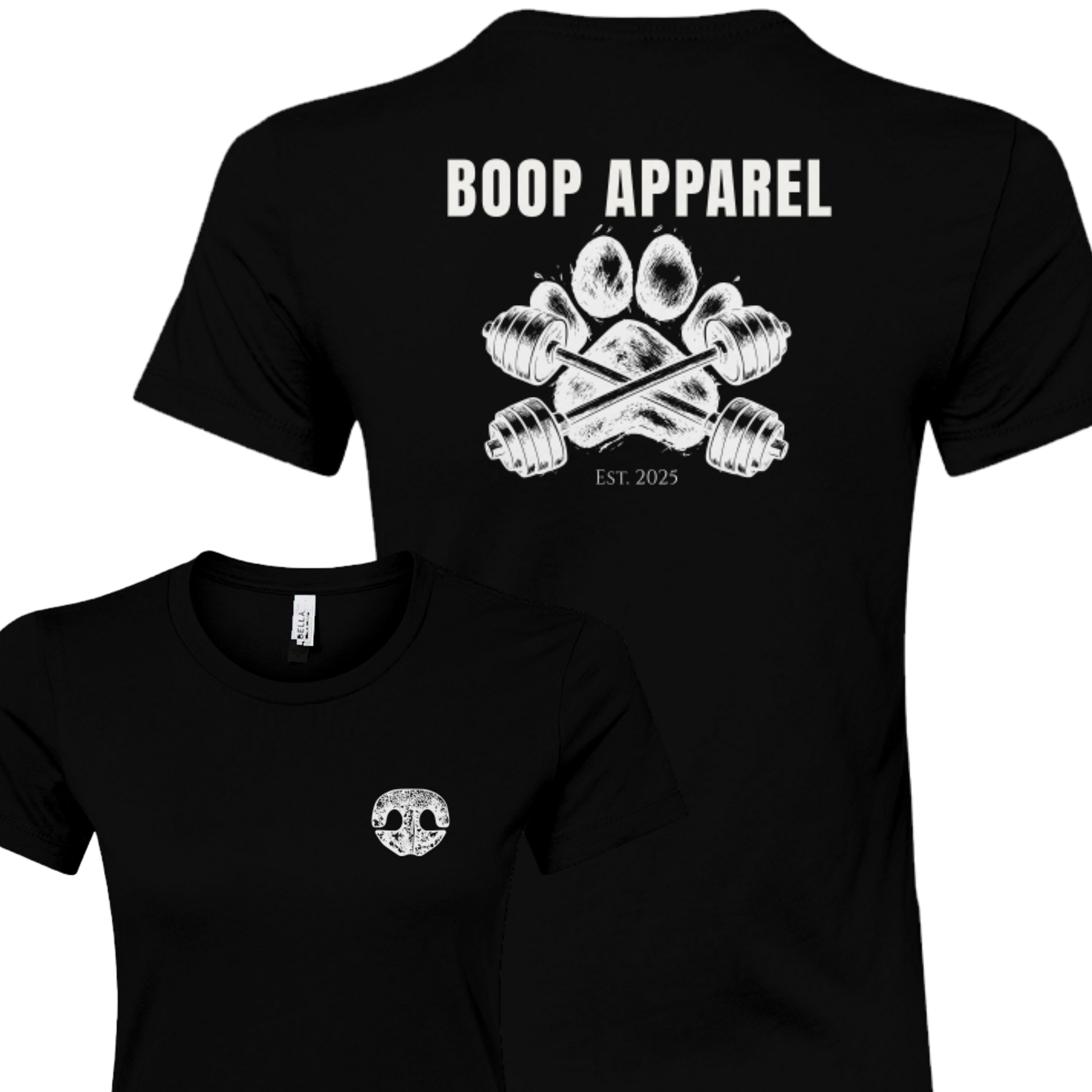 Funny dog owner t-shirt with sarcastic humor -Iron Paw (White) - Women's T