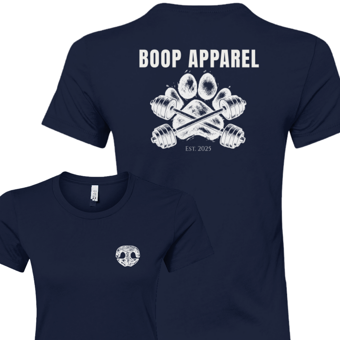 Funny dog owner t-shirt with sarcastic humor -Iron Paw (White) - Women's T