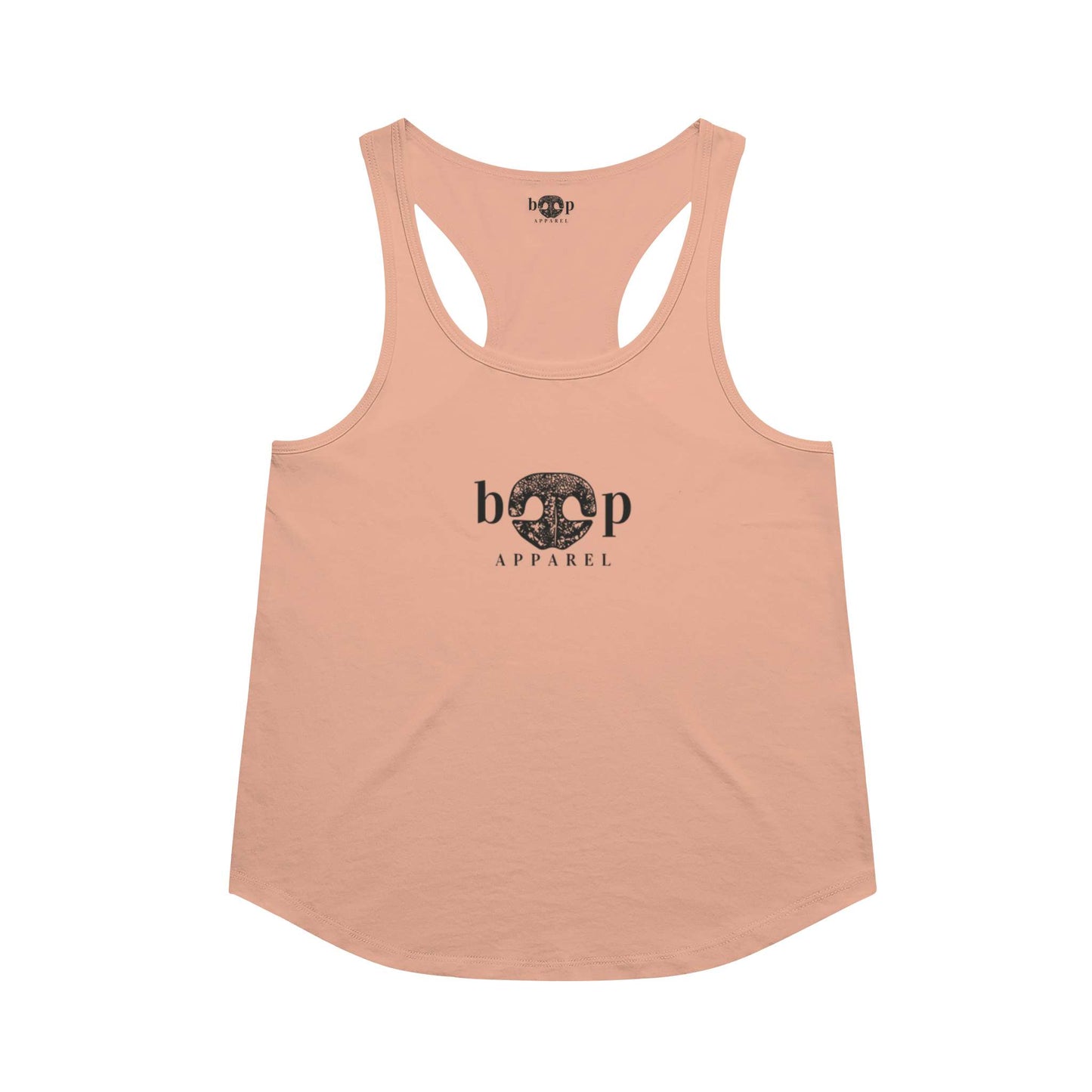 Funny dog owner t-shirt with sarcastic humor -Boop Apparel Logo - Racerback Tank