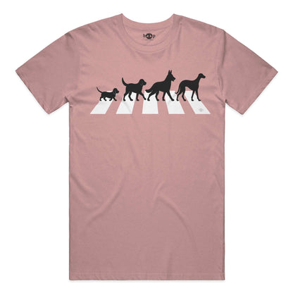 All You Need Is Dogs everyday t in Heather Mauve