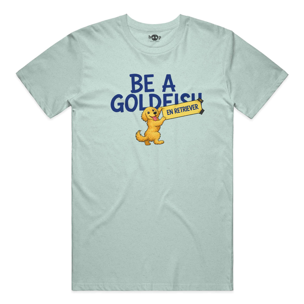 Be a Golden performance t in Dusty Blue Triblend
