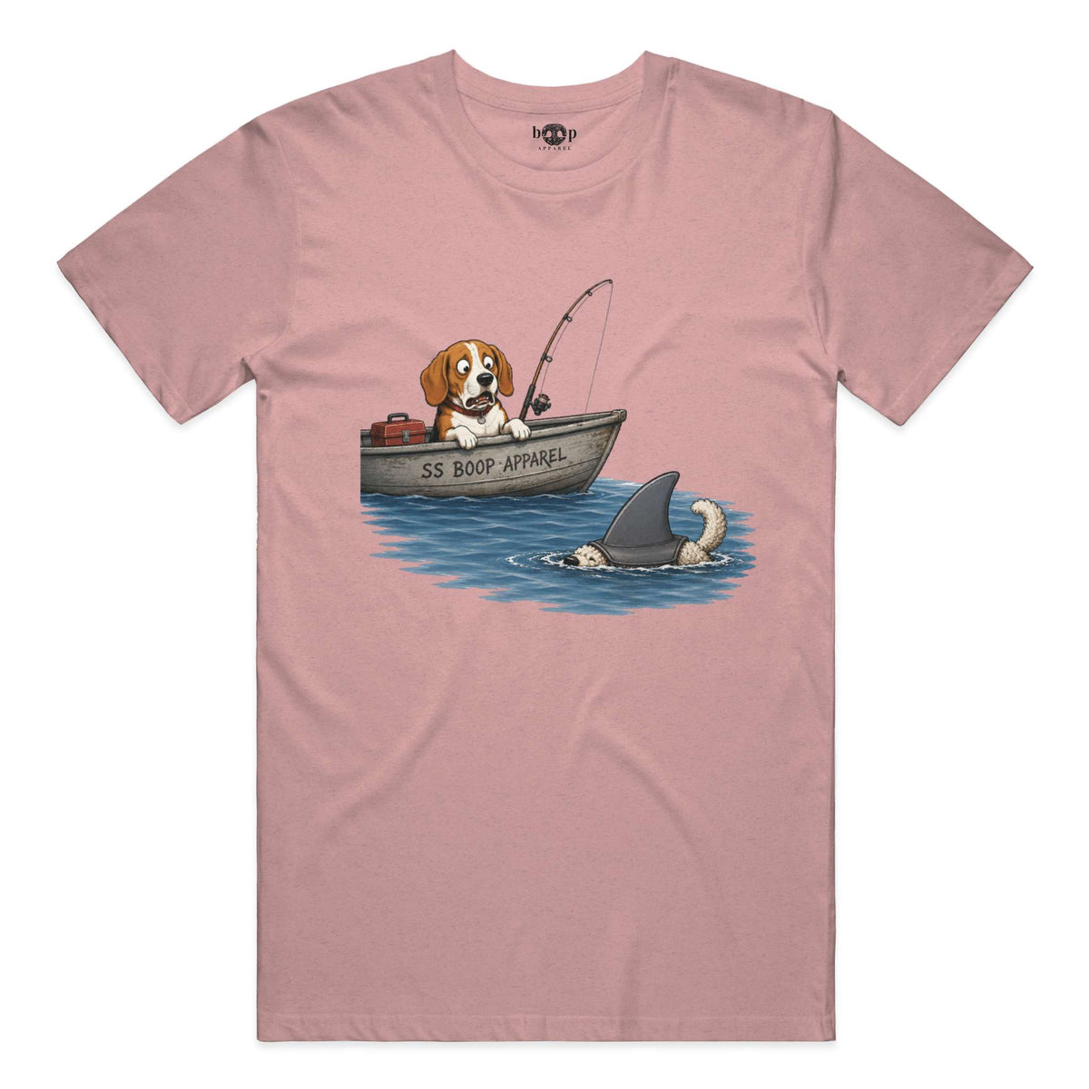 Bigger Boat everyday t in Heather Orchid