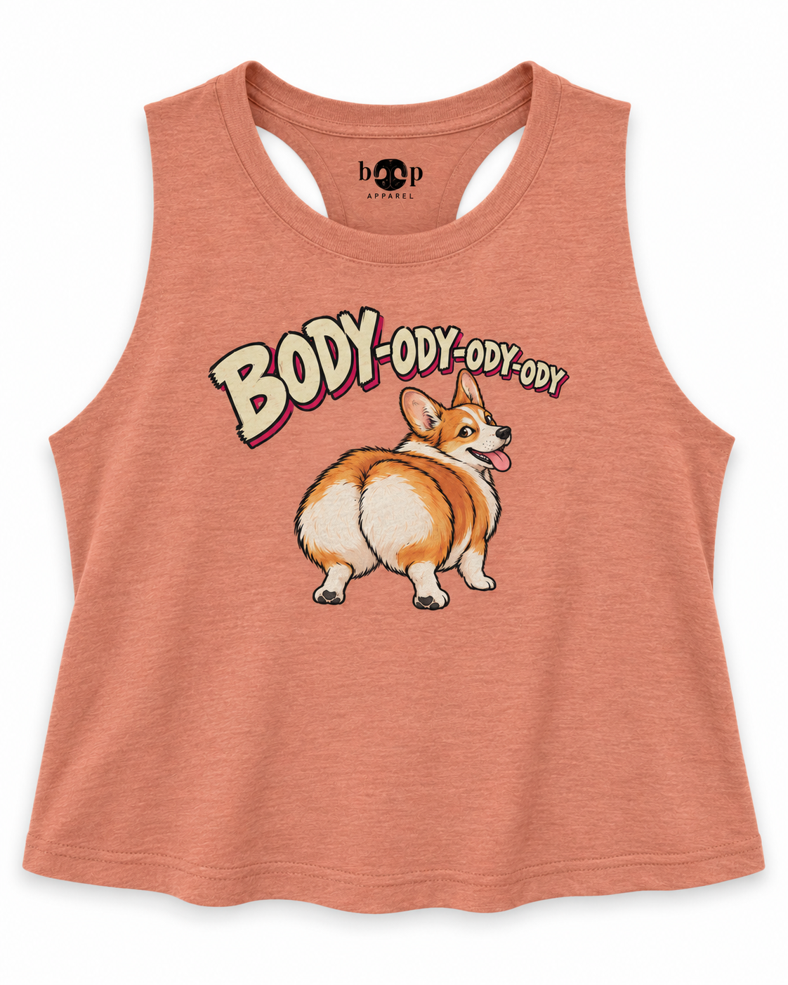 Body-ody crop tank — Heather Sunset