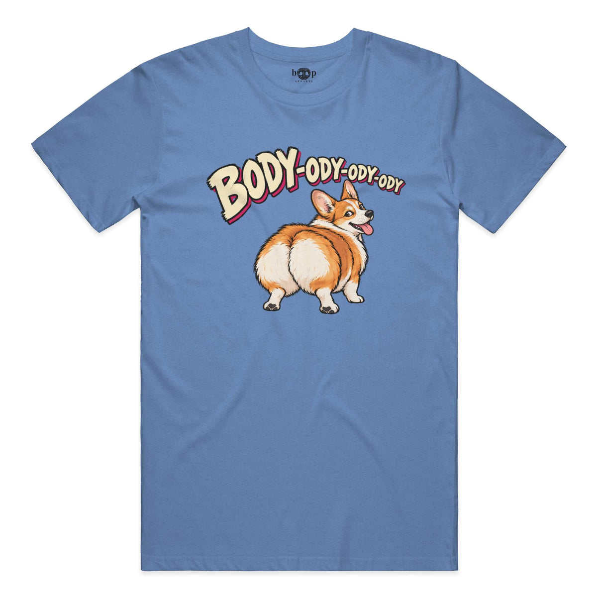 Body-ody everyday t in Heather Columbia Blue