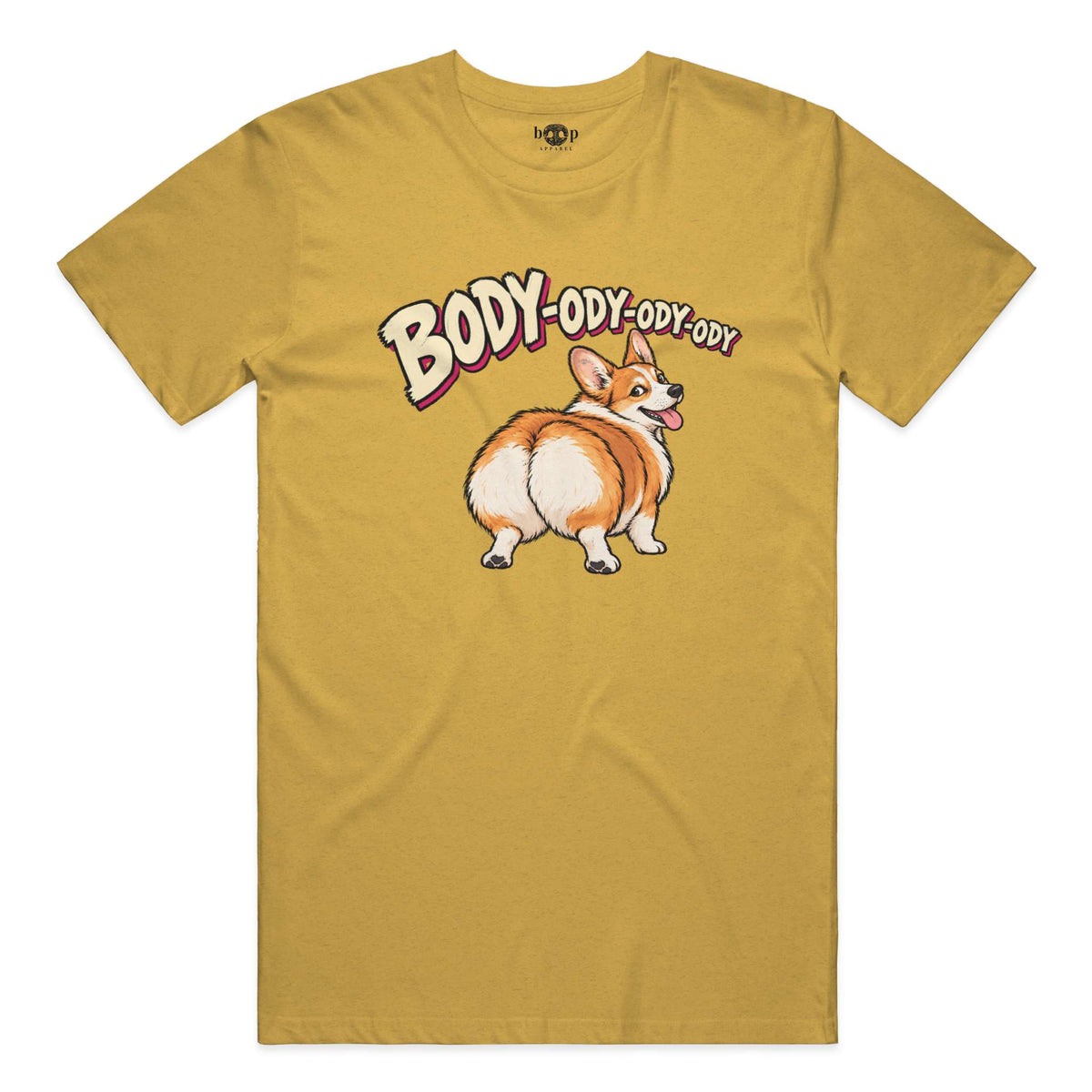 Body-ody everyday t in Heather Mustard