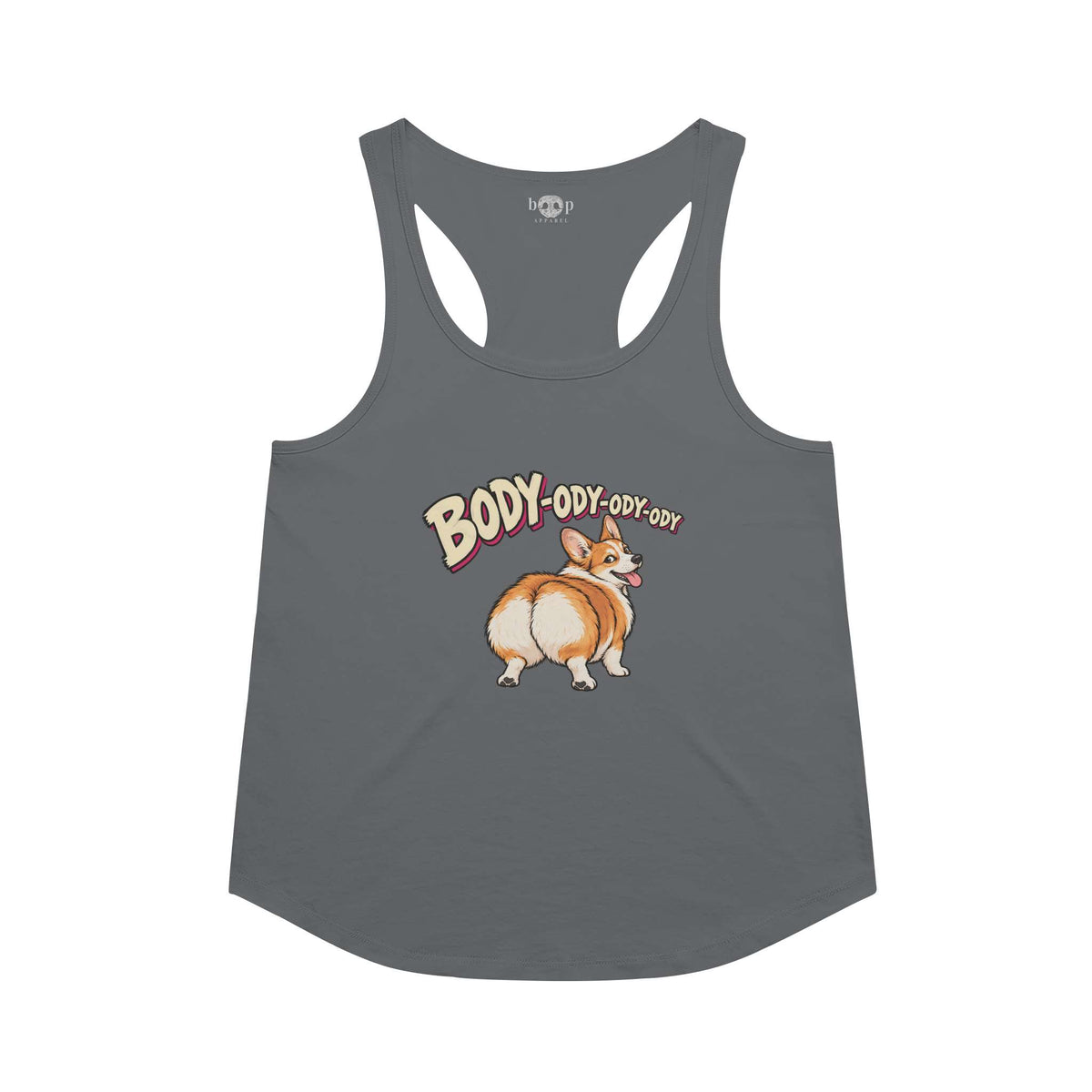 Body-ody racerback tank in Indigo