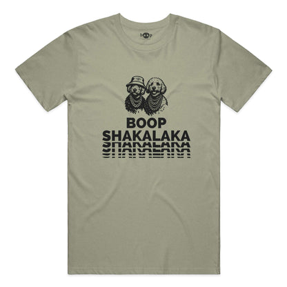 Boop Shakalaka everyday t in Heather Olive