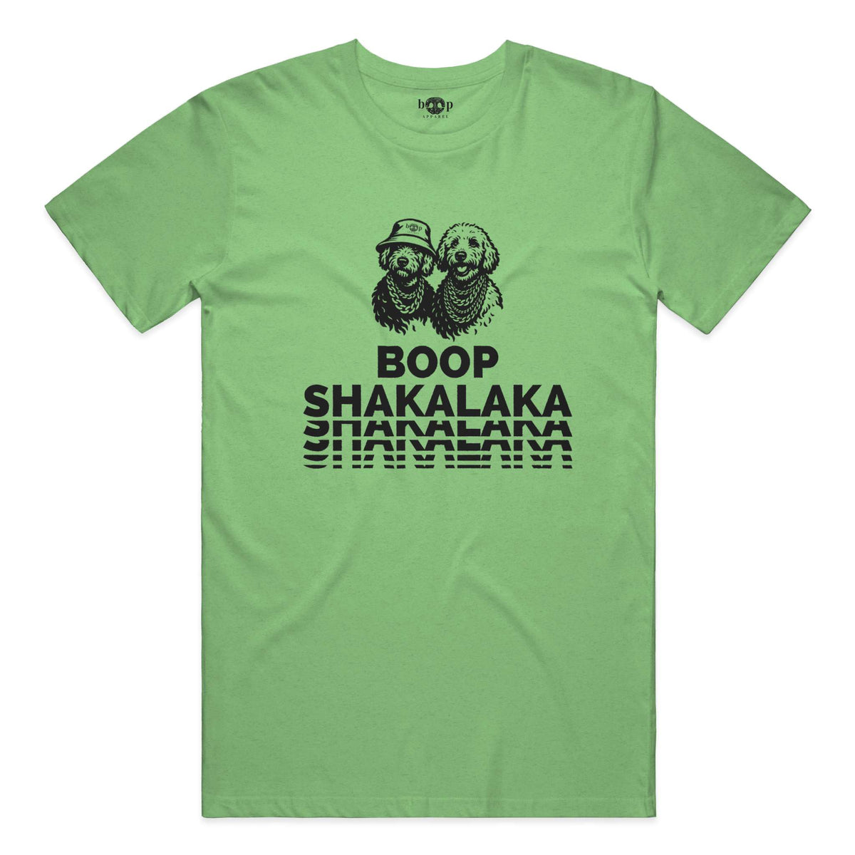 Boop Shakalaka performance t in Green Triblend