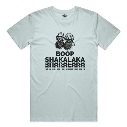 Boop Shakalaka performance t in Ice Blue Triblend