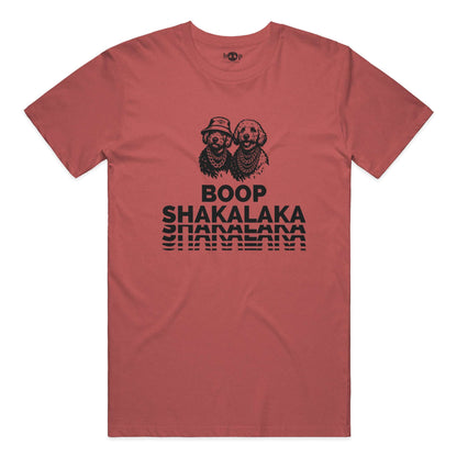 Boop Shakalaka performance t in Red Triblend