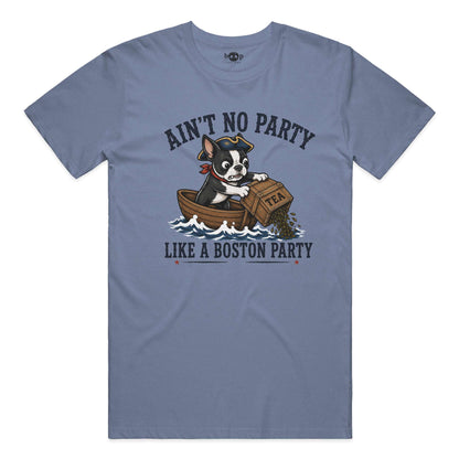 Boston Party performance t in Blue Triblend