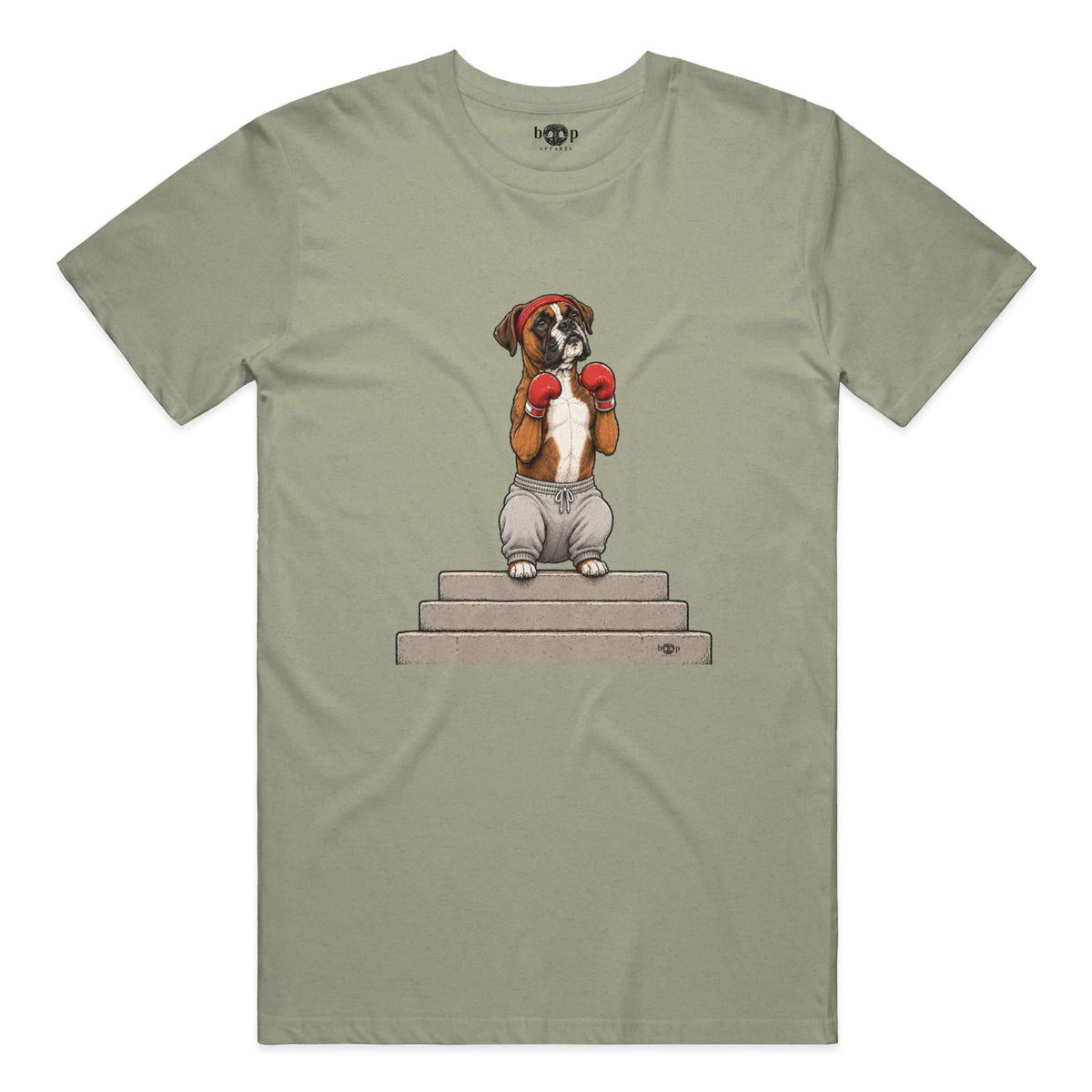 Boxer everyday t in Heather Olive