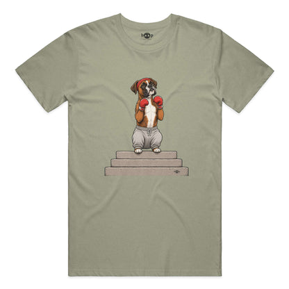Boxer everyday t in Heather Olive