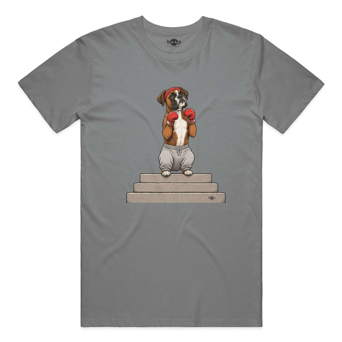Boxer performance t in Grey Triblend