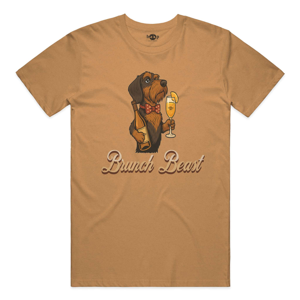 Brunch Beast everyday t in Heather Autumn