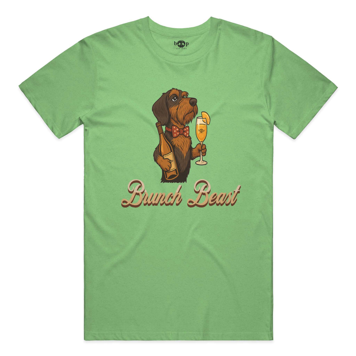 Brunch Beast performance t in Green Triblend