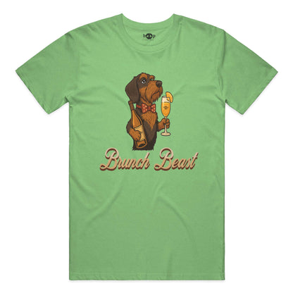 Brunch Beast performance t in Green Triblend