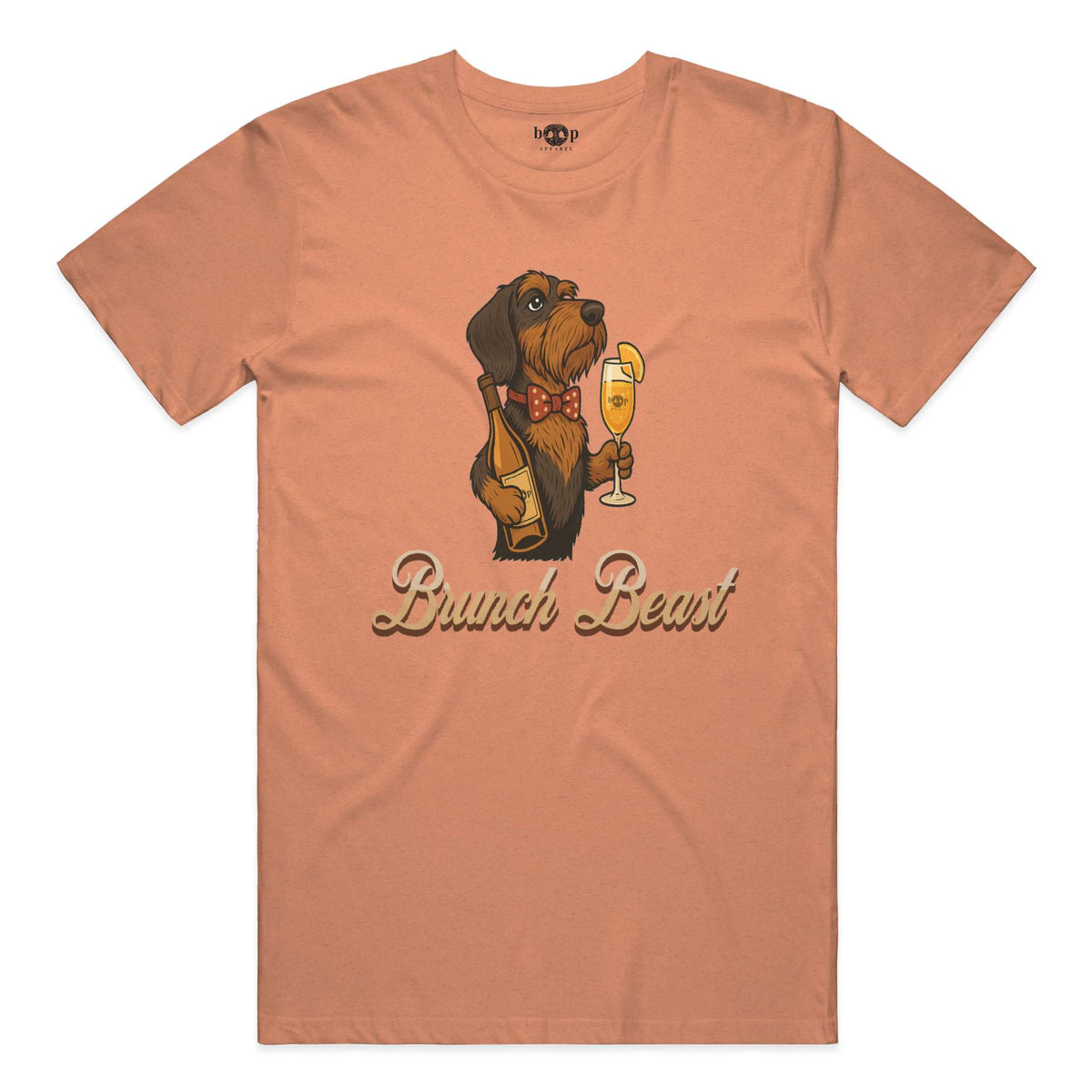 Brunch Beast performance t in Orange Triblend