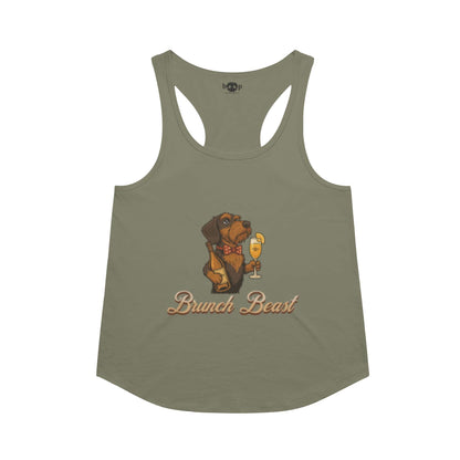 Brunch Beast Racerback Tank, alternate view 2