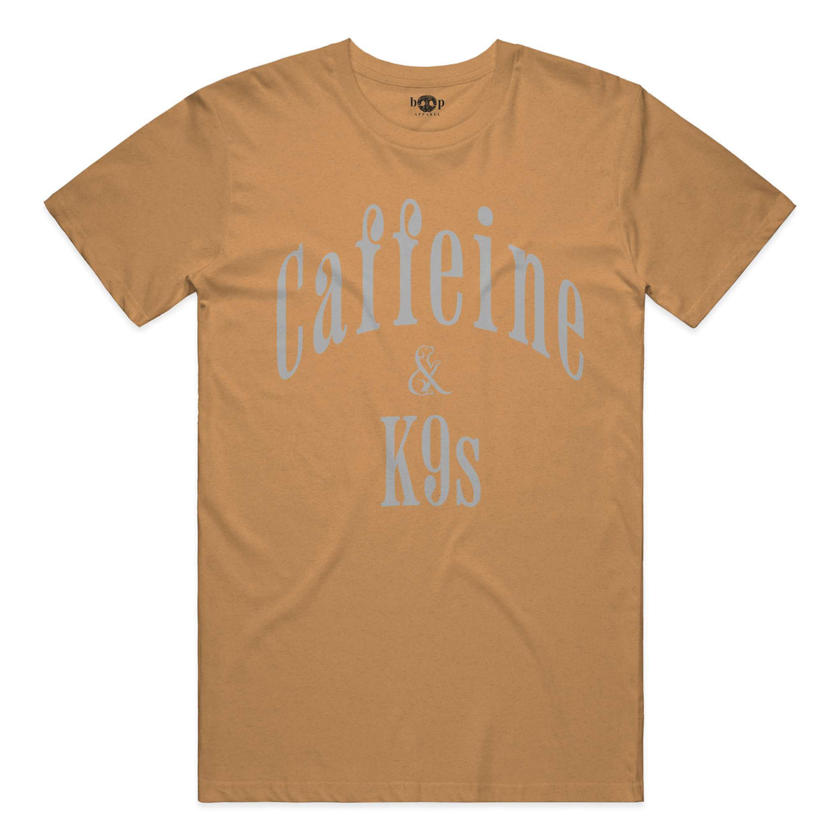 Caffeine & K9s everyday t in Heather Autumn