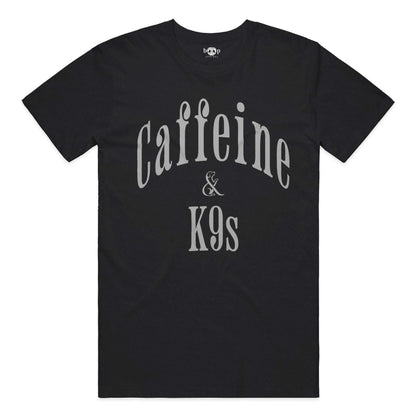 Caffeine & K9s everyday t in Solid Black Blend