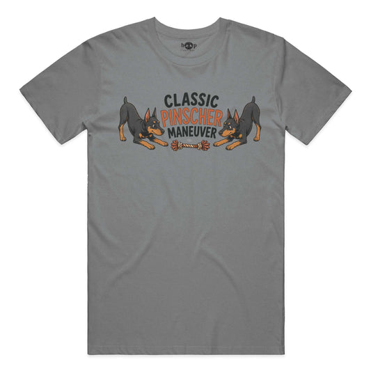 Classic Pinscher Maneuver performance t in Grey Triblend