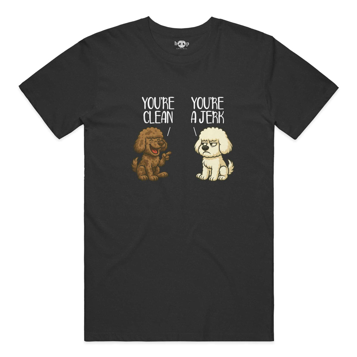 Clean and Jerk everyday t in black heather